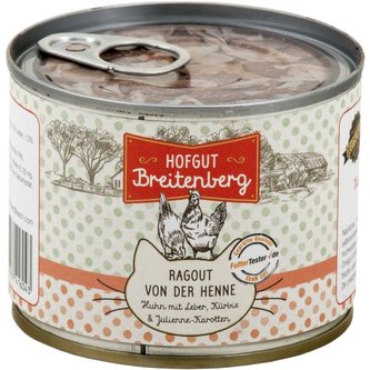 Hofgut Breitenberg Cat Ragout von der Henne 180g