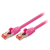 Kabel UTP 1x RJ45 - 1x RJ45 Cat6 5m PINK VALUELINE VLCP85221P50