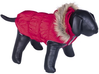 Nobby DAIKI obleček pro psa červená s kožíškem 20cm
