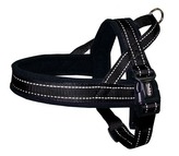 Nobby Classic Reflect Soft norský reflexní postroj černý XL