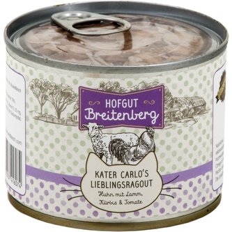 Hofgut Breitenberg Cat Kater Carlos Lieblingsr. 180g Hofgut Breitenberg Cat Kater Carlos Lieblingsr. 180g