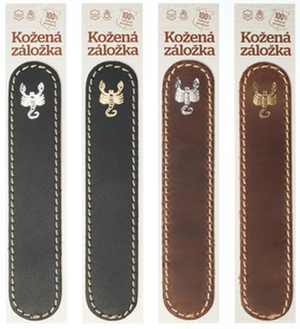 Záložka obšitá Štír