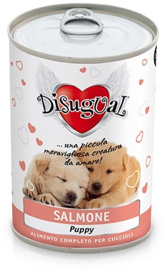 Disugual Dog Single Protein Puppy Losos konzerva 400g
