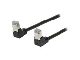 Kabel UTP 1x RJ45 - 1x RJ45 Cat5e 2m BLACK VALUELINE VLCP85127B20