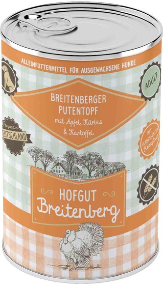 Hofgut Breitenberg Dog Putentopf 400g