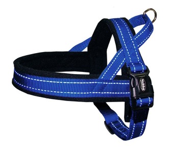 Nobby Classic Reflect Soft norský reflexní postroj modrý XL