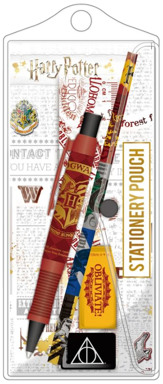 Set 5 kusů školních potřeb Harry Potter: Bradavice