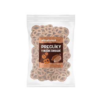 Allnature - Preclíky v mléčné čokoládě 500g