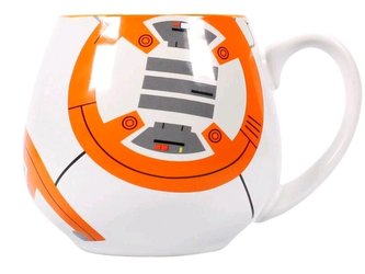 Keramický 3D hrnek Star Wars|Hvězdné Války: BB-8 (objem 500 ml)