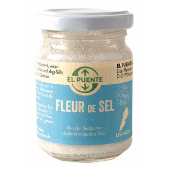 El Puente Mořská sůl Fleur de Sel z Libanonu, 100 g