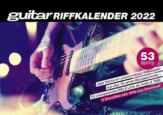 Guitar Riffkalender 2022