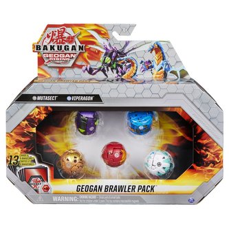 BAKUGAN SADA 3KS + 2KS GEOGAN S3 (MUTASECT + VIPERAGON)