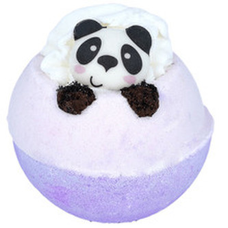 Bomb Cosmetics Šumivá koupelová bomba Panda (Bath Blaster ø 7,5 cm) 160 g unisex