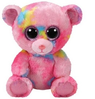 Beanie Boos FRANKY duhový medvěd