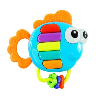 Dětské chrastítko se zvukem Baby Mix klavír rybka