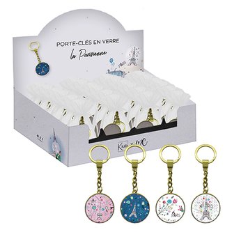 KLÍČENKA PCV30D01 PARIS KIUB