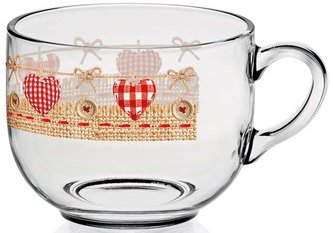 Hrnek 700 ml Jumbo Valentina dekor srdce