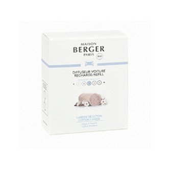 Maison Berger Paris Náhradní náplň do difuzéru do auta Čistá bavlna Cotton Caress (Car Diffuser Recharge/Refill) 2 ks unisex