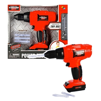 Fuknční dětská vrtačka na baterie