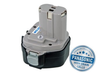 Baterie Avacom pro aku Makita 1234 Ni-MH 12V 3000mAh, články PANASONIC  - neoriginální