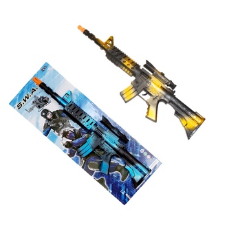 Samopal modrý, žltý