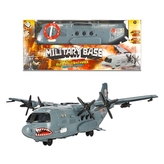 Velké letadlo se světlem a zvukem