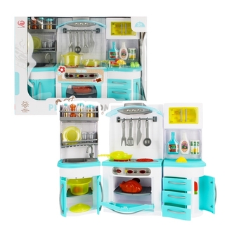 Kuchyňka pro panenky - svítí a vydává zvuk vaření