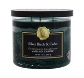 Village Candle Gentlemen's Collection Vonná svíčka Silver Birch & Cedar 396 g pro muže