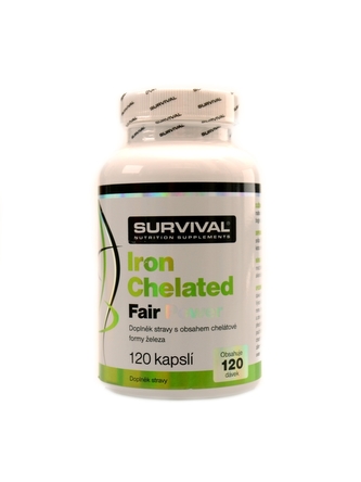 Survival - Iron Chelated Fair Power 120 kapslí