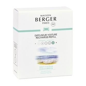 Maison Berger Paris Náhradní náplň do difuzéru do auta Vůně oceánu Ocean Breeze (Car Diffuser Recharge/Refill) 2 ks unisex