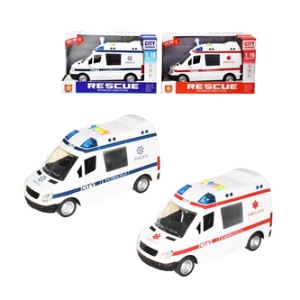 Policie nebo záchranáři - svítí, vydává zvuky