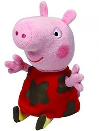 Beanie Babies Lic PEPPA PIG zablácený