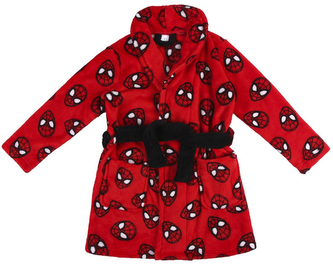 Dětský župan Marvel: Spiderman (6 let) červený polyester