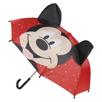 Skládací deštník Disney: Mickey Mouse s ušima (průměr 72 cm)
