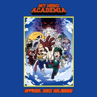 Oficiální kalendář 2022: My Hero Academia (SQ 30,5 x 30,5|61 cm)