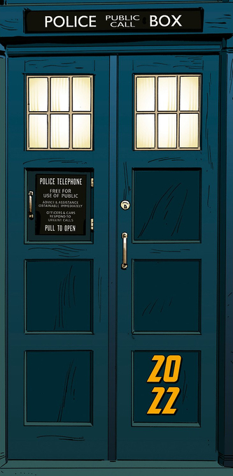 Diář BBC 2022: Doctor Who Classic (16,4 x 8,3 cm) oficiální