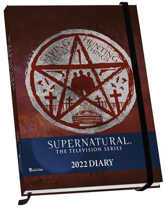 Diář A5 2022 Supernatural|Lovci duchů: Family Business (15,6 x 21,2 x 1,5 cm)