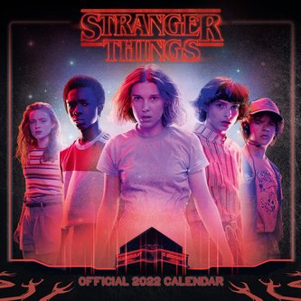 Oficiální kalendář 2022 Stranger Things (SQ 30,5 x 30,5|61 cm)
