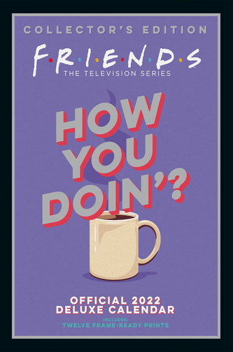 Deluxe kalendář 2022: Friends|Přátelé (42 x 29,7 cm)