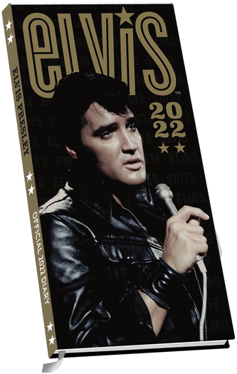 Diář 2022: Elvis Presley (16,4 x 8,3 cm)