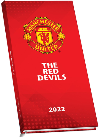 Diář 2022: FC Manchester United (16,4 x 8,3 cm) oficiální