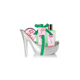 P. Stříbrná lodička s přípravky do koupele