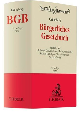 Bürgerliches Gesetzbuch