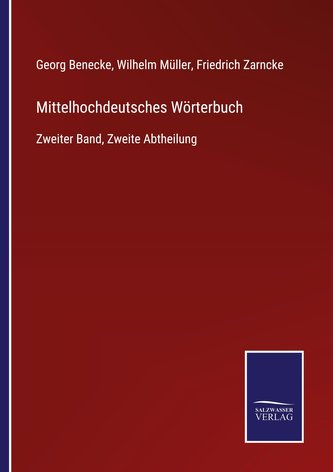 Mittelhochdeutsches Wörterbuch