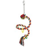Houpačka bavlněné lano spirála 50 cm