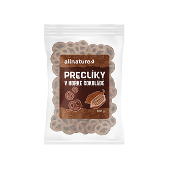 Allnature - Preclíky v hořké čokoládě 500g