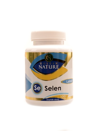 Golden Nature - Selen lalmin 100 kapslí