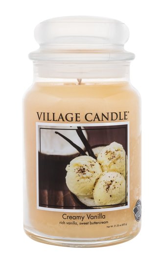 Village Candle Creamy Vanilla Vonná svíčka 602 g unisex