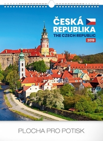 Nástěnný kalendář Česká republika 2019