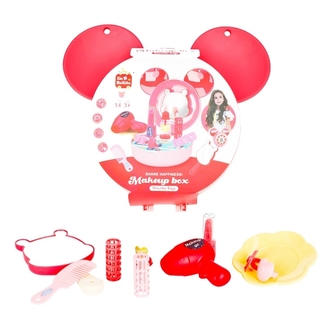 Kufrik, kabelka s kosmetickými doplňky